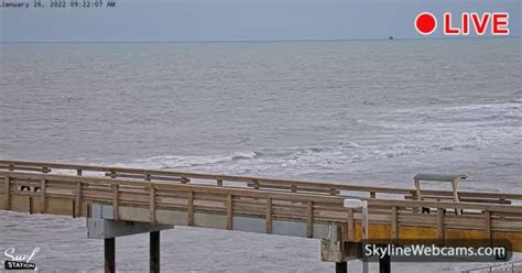 Surf Station Pier Live Webcam St Augustine, FL